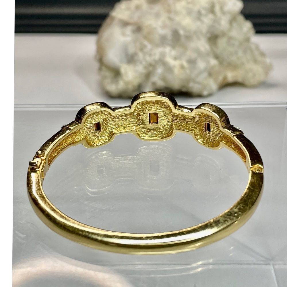 Christian Dior Yellow Gold Tone Matching Jewelry Set - Picture 12 of 13